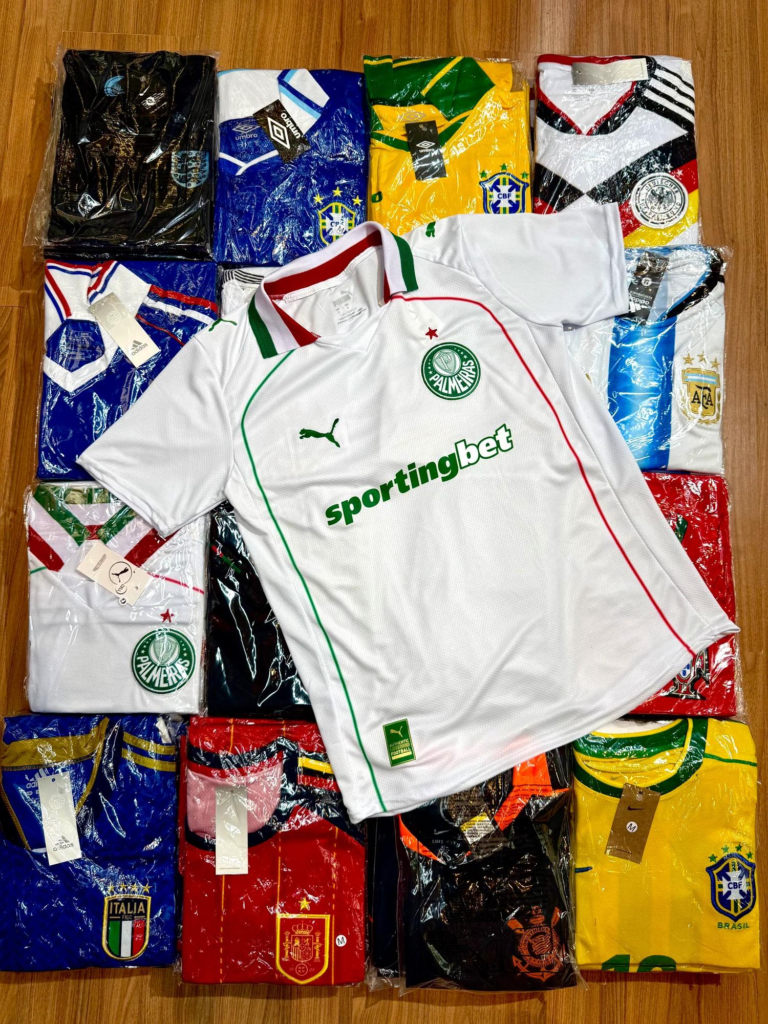 CAMISA DE TIME - PALMEIRAS BRANCA 
